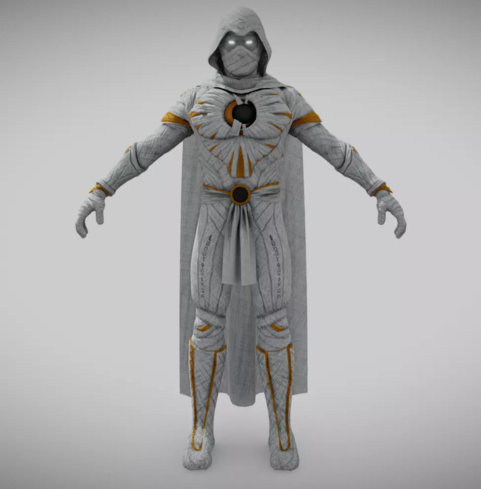 Moon Knight Free 3D model_0