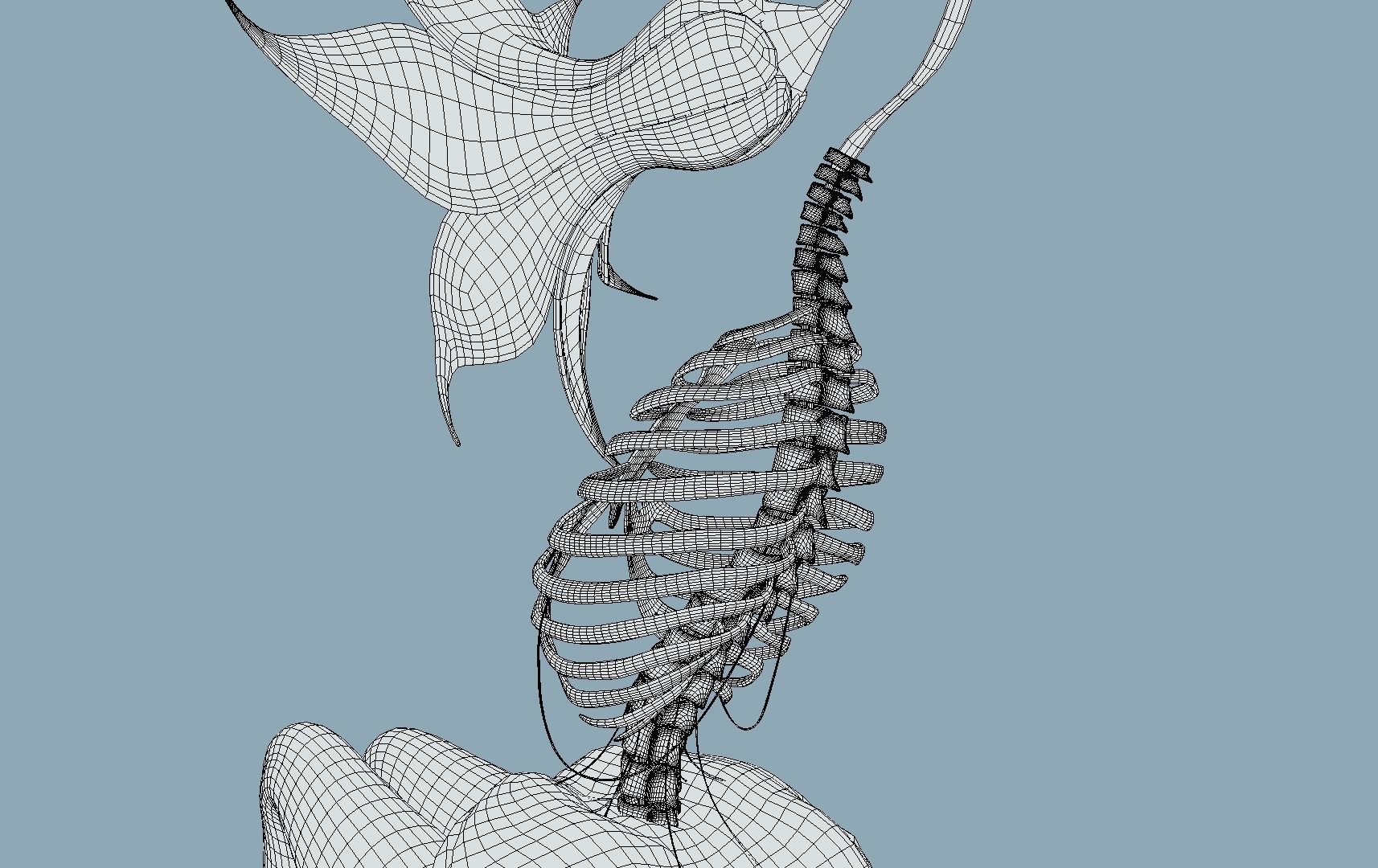 Corpse Flower Low-poly 3D model_6