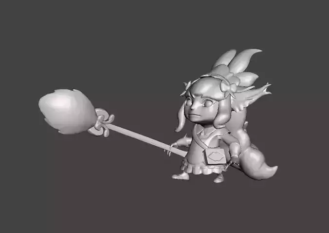 Cafe Cuties Lulu 3D Model