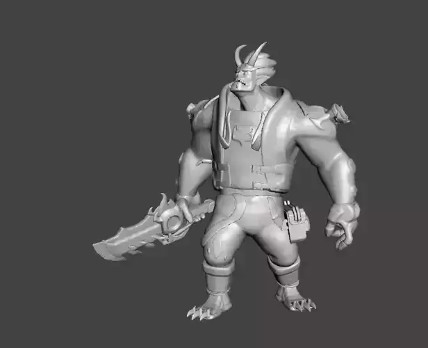 Street Demons Mundo 3D Model 3D print model