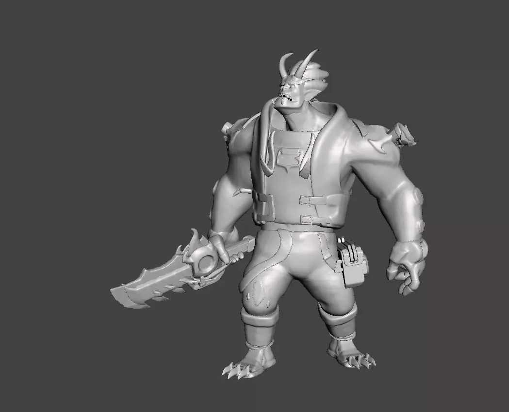Street Demons Mundo 3D Model 3D print model_0