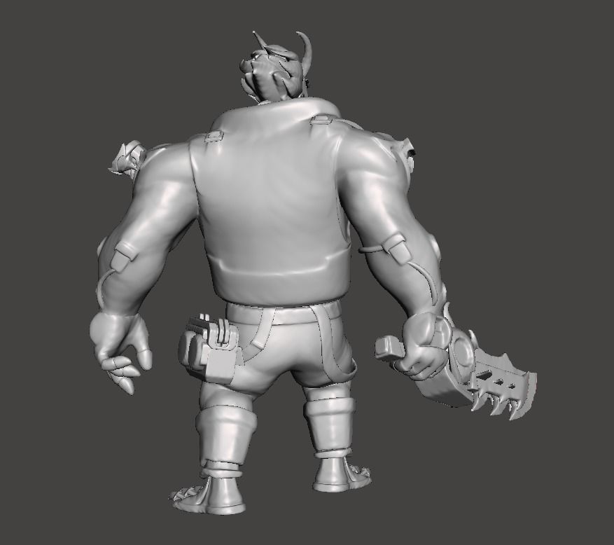 Street Demons Mundo 3D Model 3D print model_1