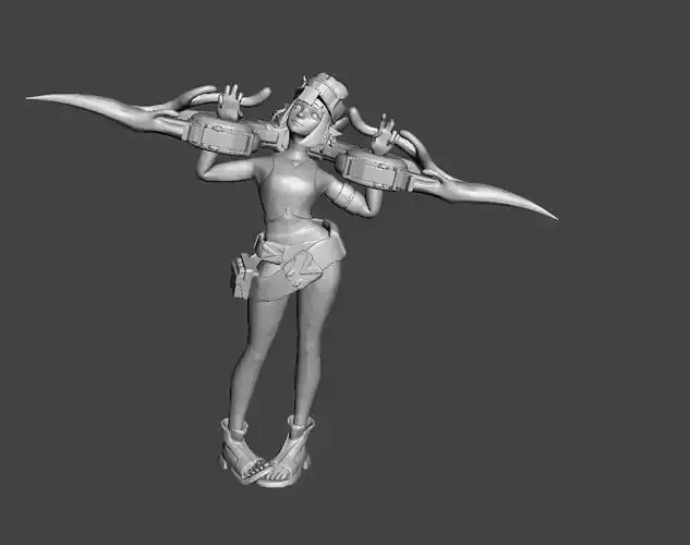 Street Demons Briar 3D Model