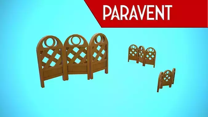 PARAVENT CARTOON STYLIZED