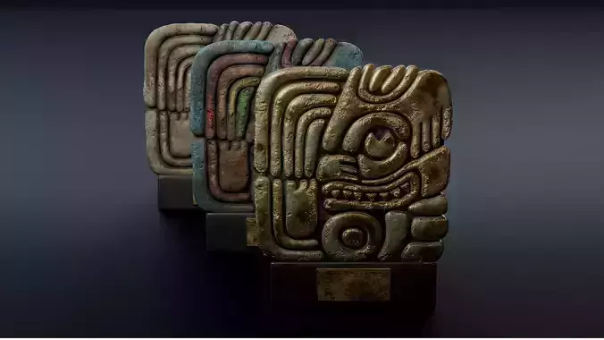 Ancient Mayan Glyph