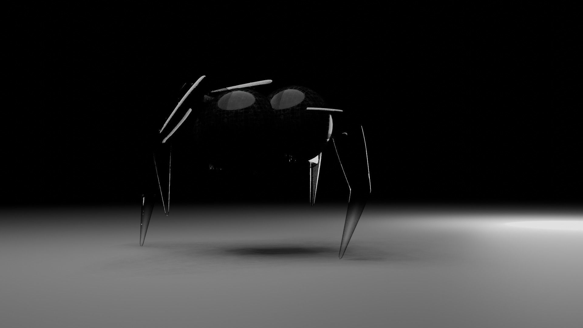 Cyber Spider 3D model_5