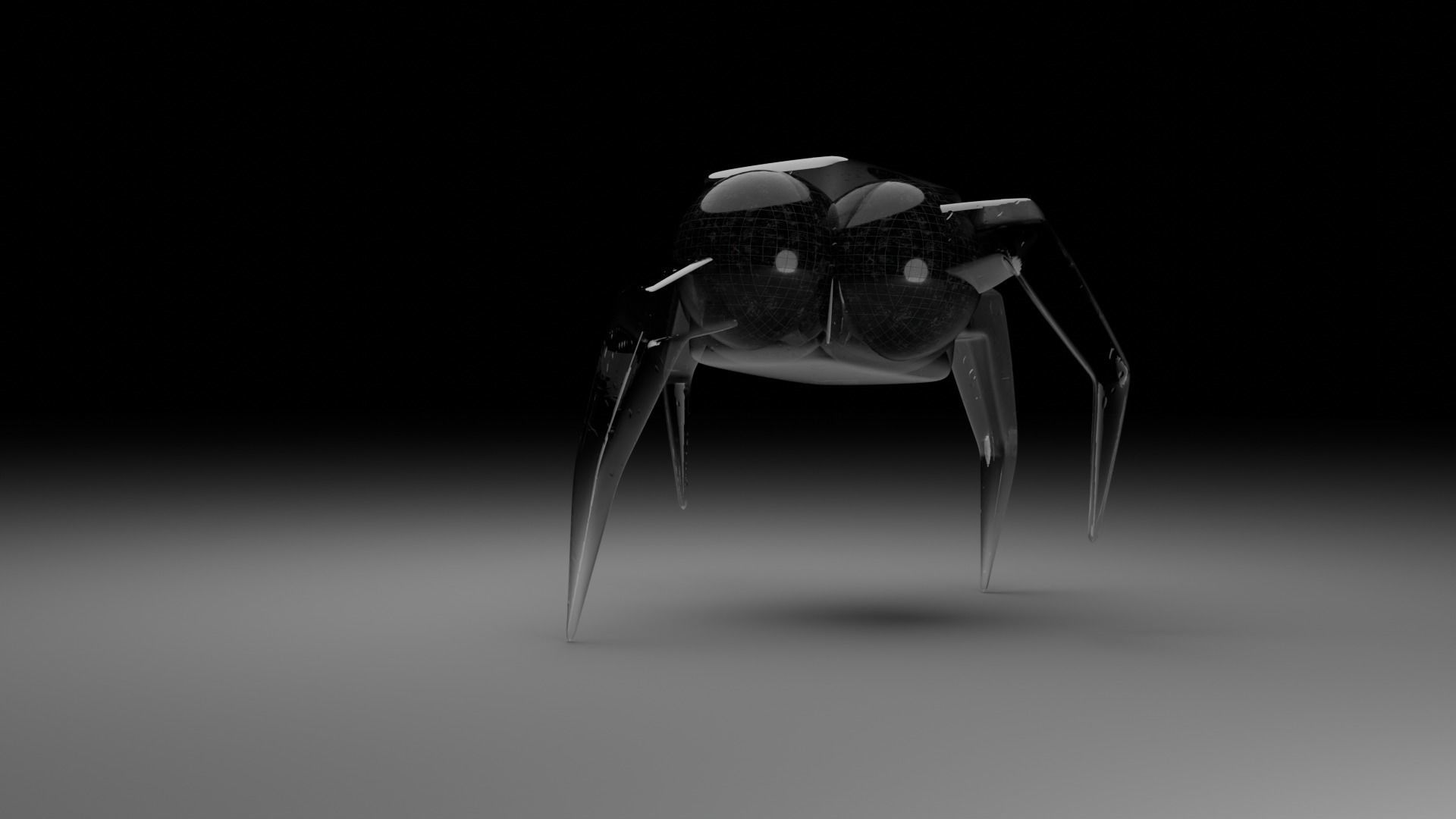 Cyber Spider 3D model_2