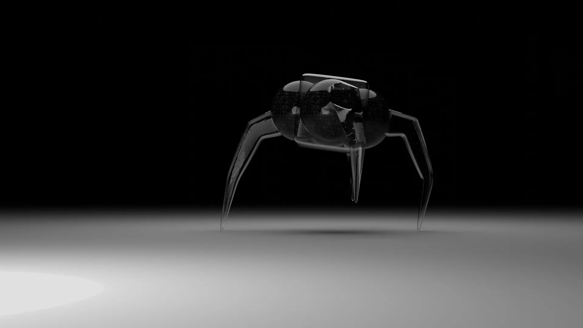 Cyber Spider 3D model_0