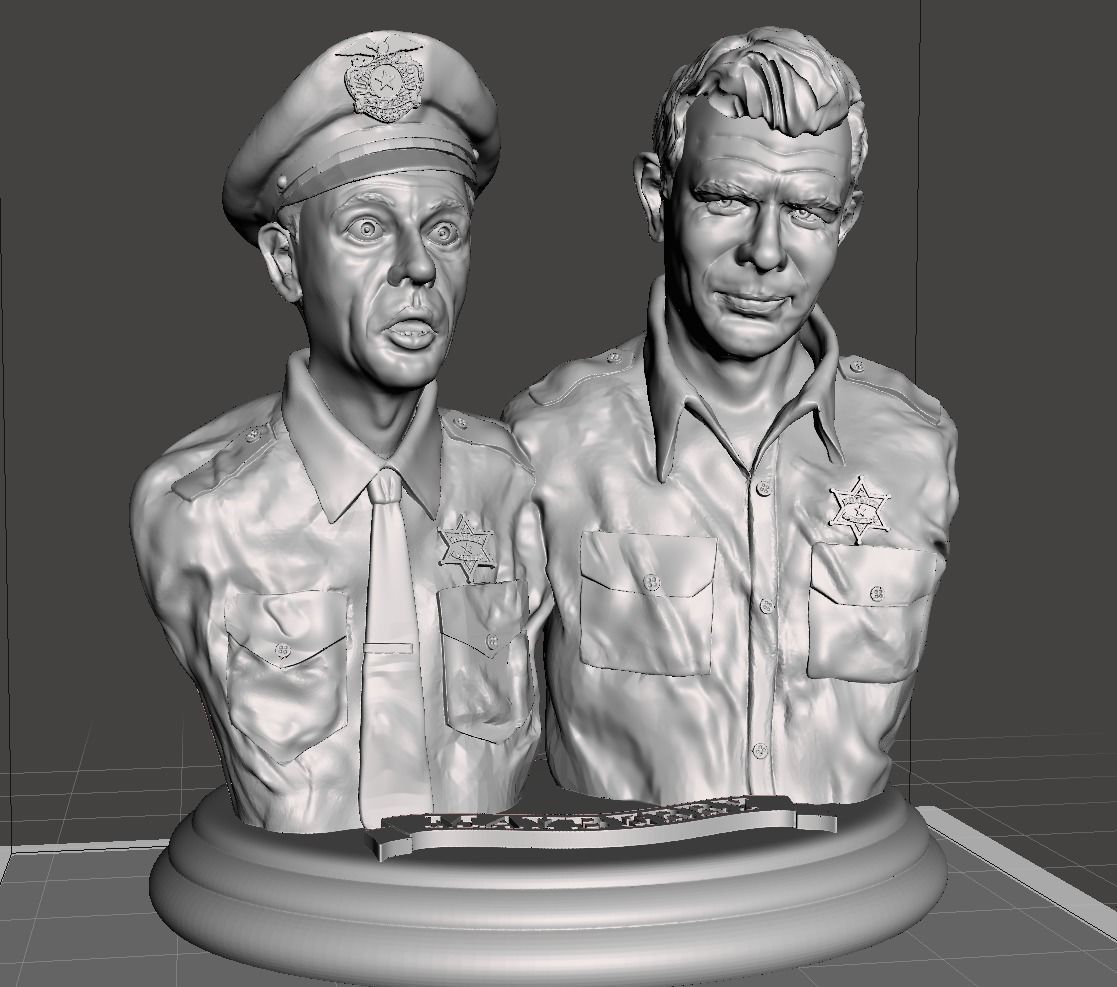 Andy Griffith Show figures 3D print model_6