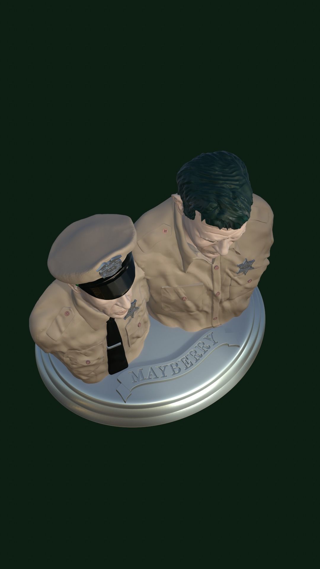 Andy Griffith Show figures 3D print model_5