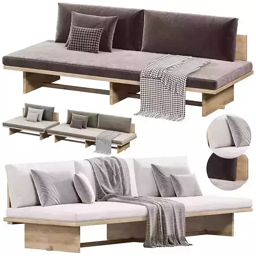 Blank Daybed Sofa for MUNITO