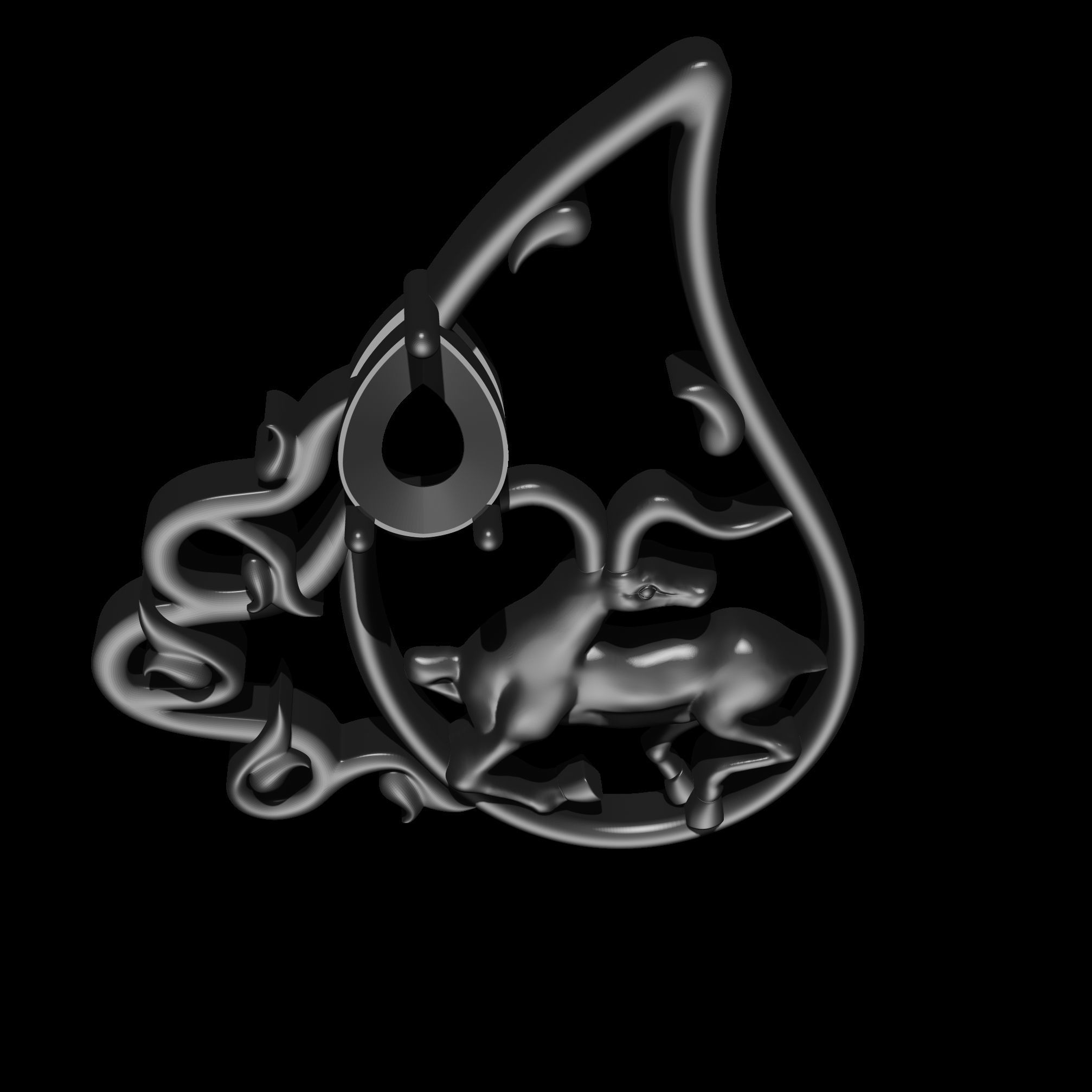 Gazelle FOU 3D print model_19