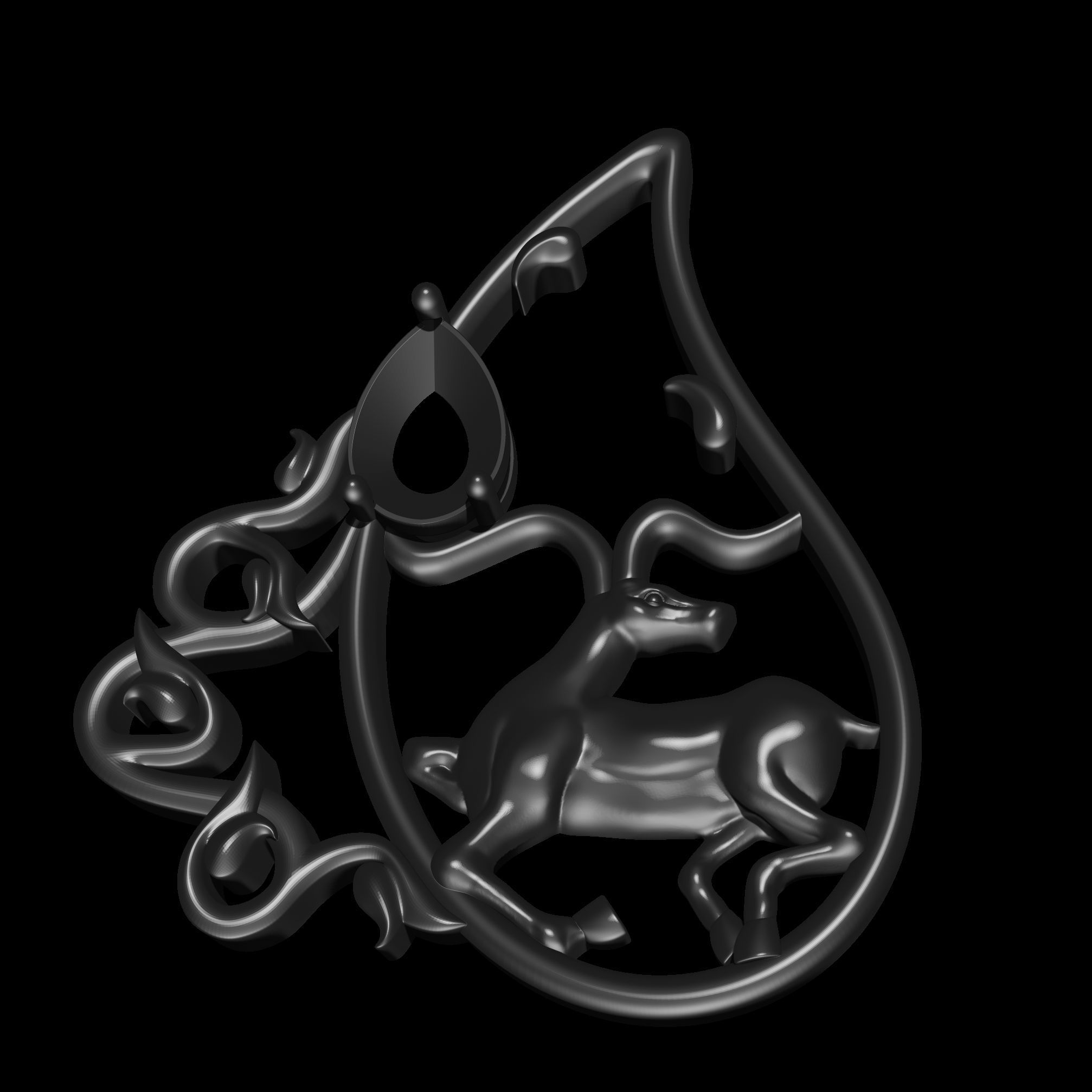 Gazelle FOU 3D print model_15