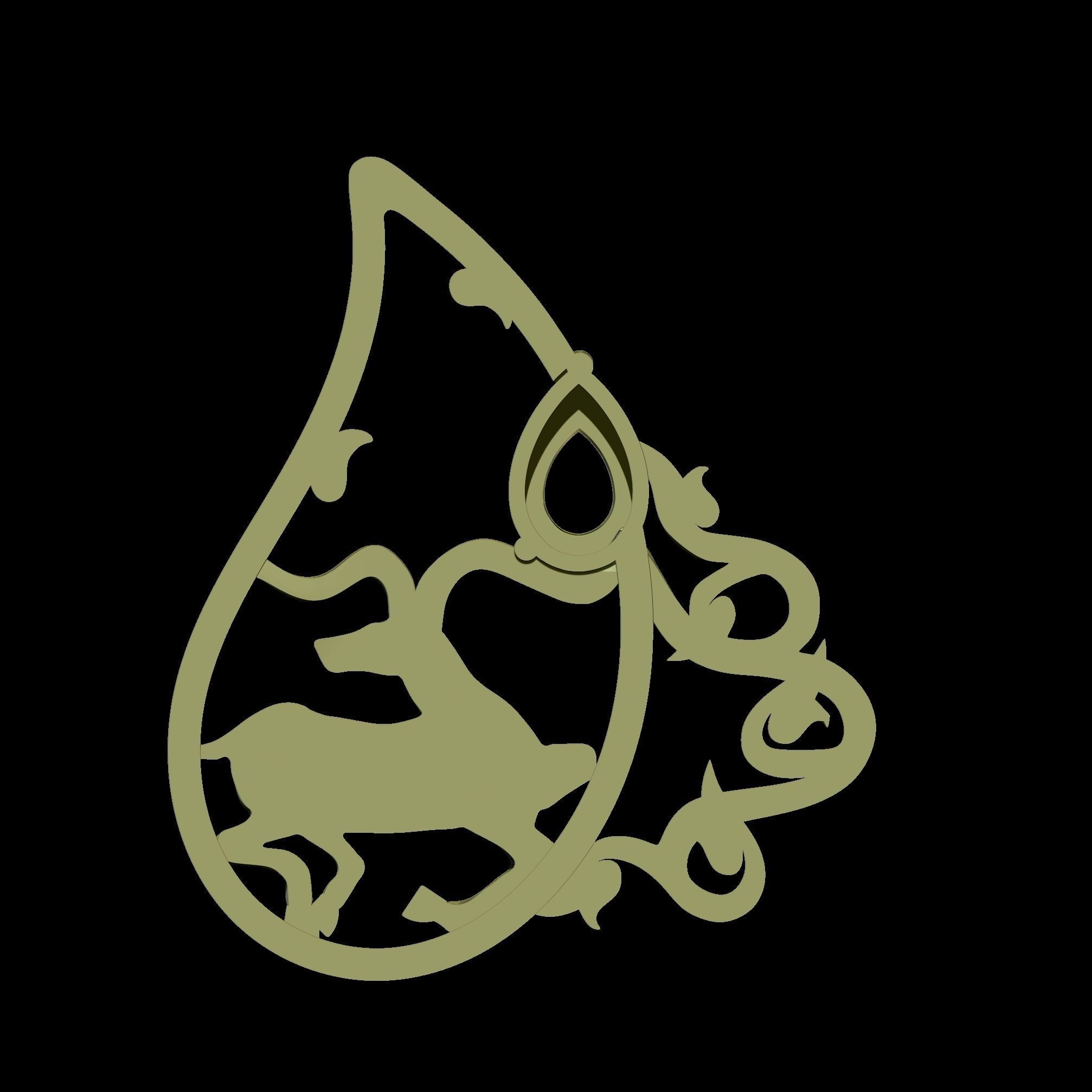 Gazelle FOU 3D print model_2