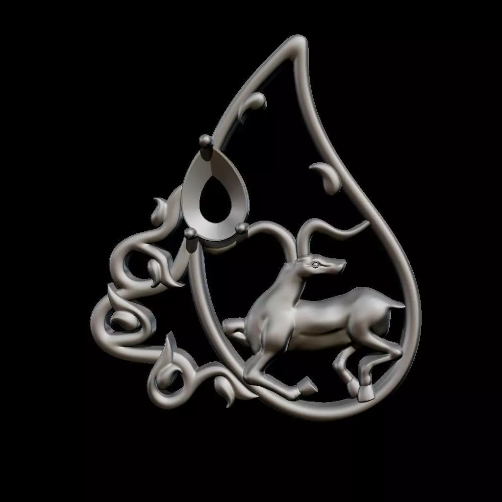 Gazelle FOU 3D print model_0