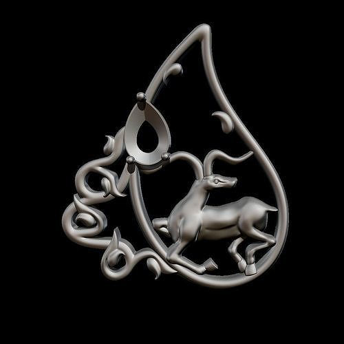 Gazelle FOU 3D print model