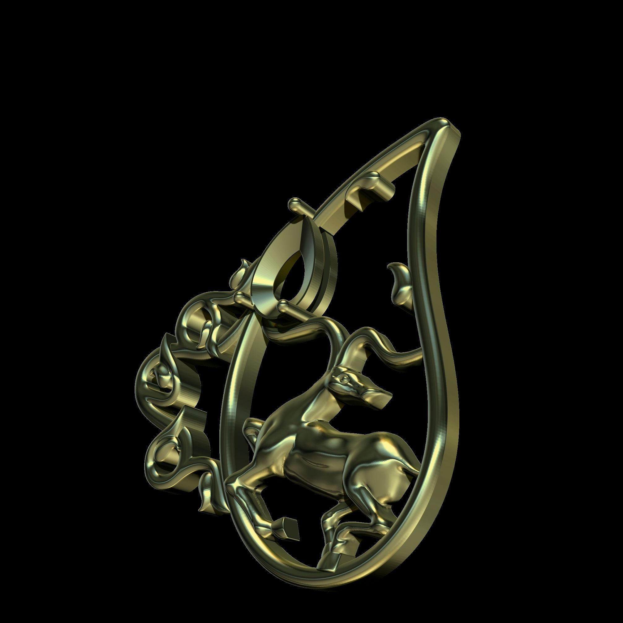 Gazelle FOU 3D print model_6