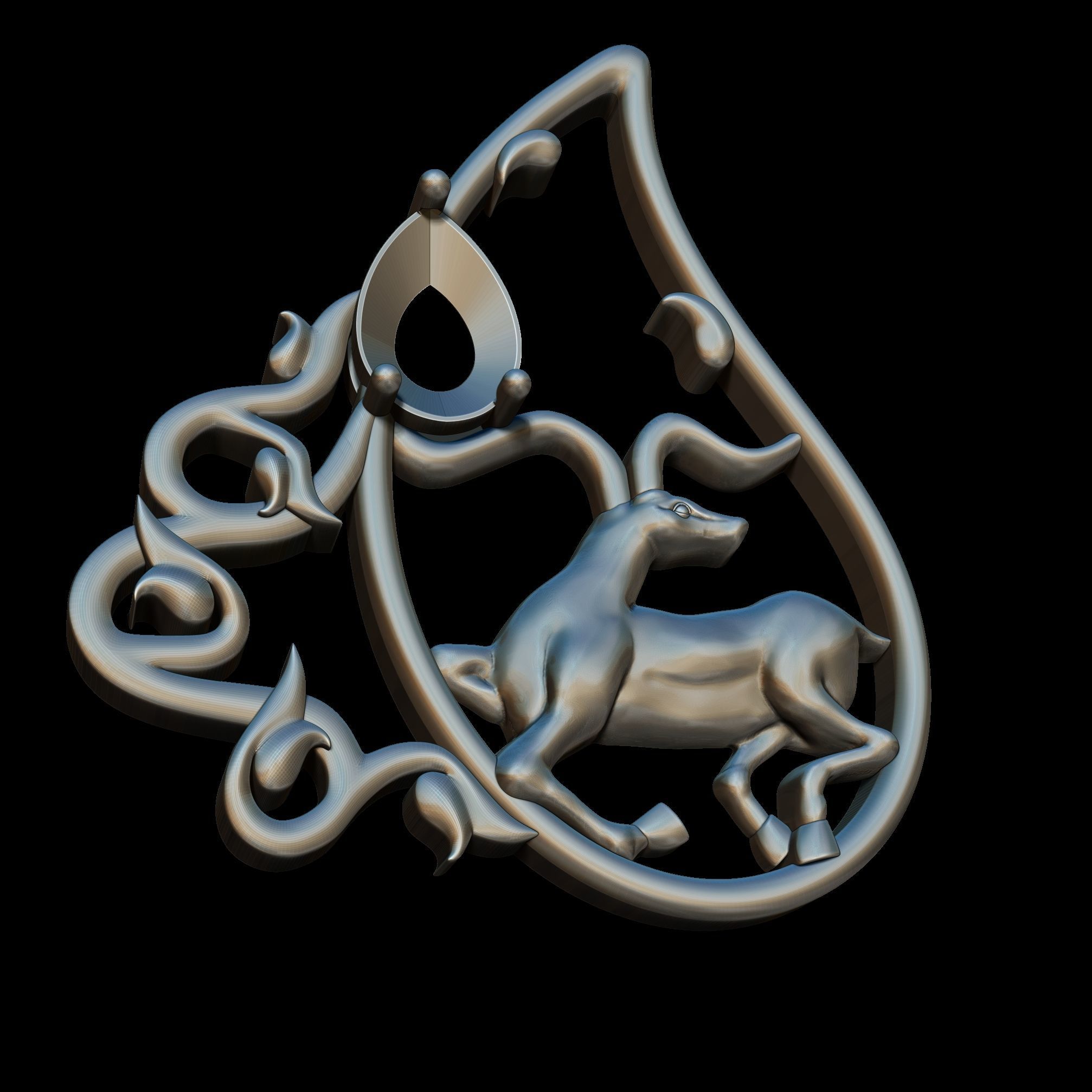 Gazelle FOU 3D print model_20