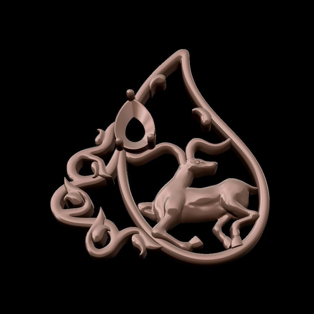 Gazelle FOU 3D print model_10