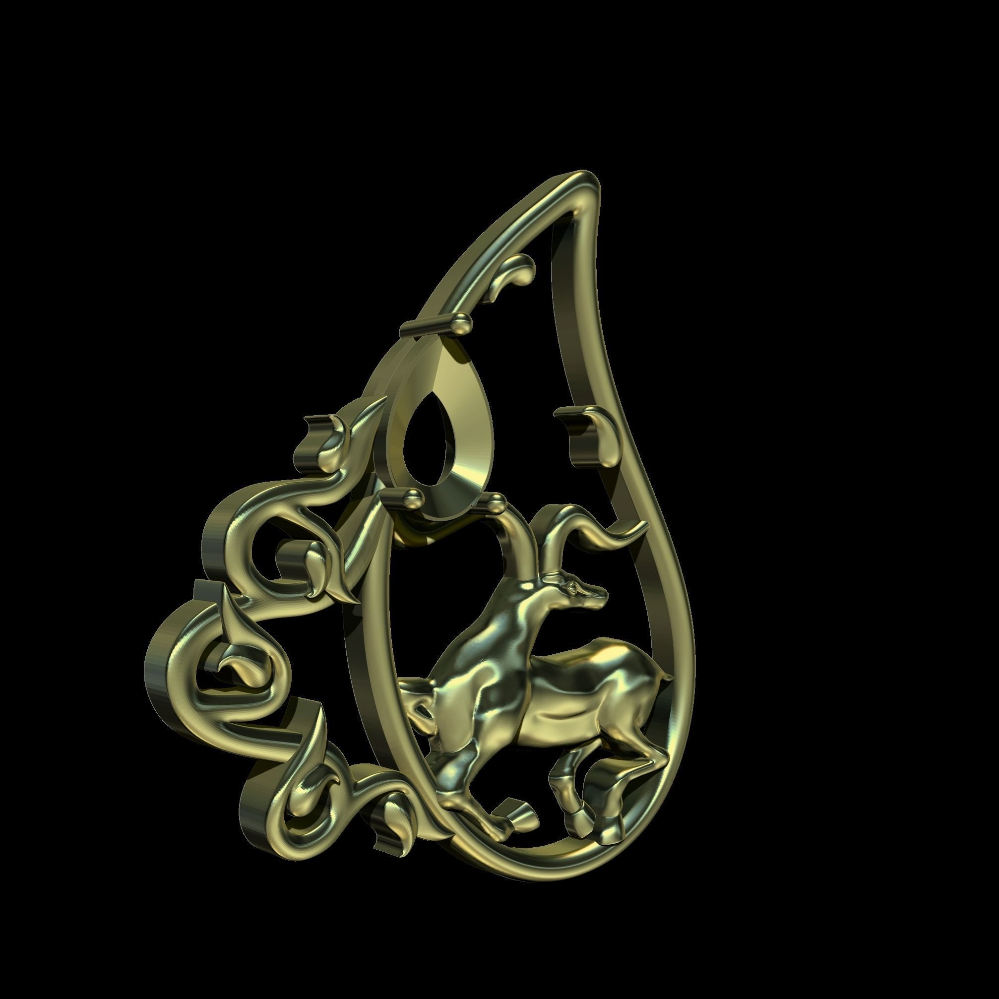 Gazelle FOU 3D print model_7