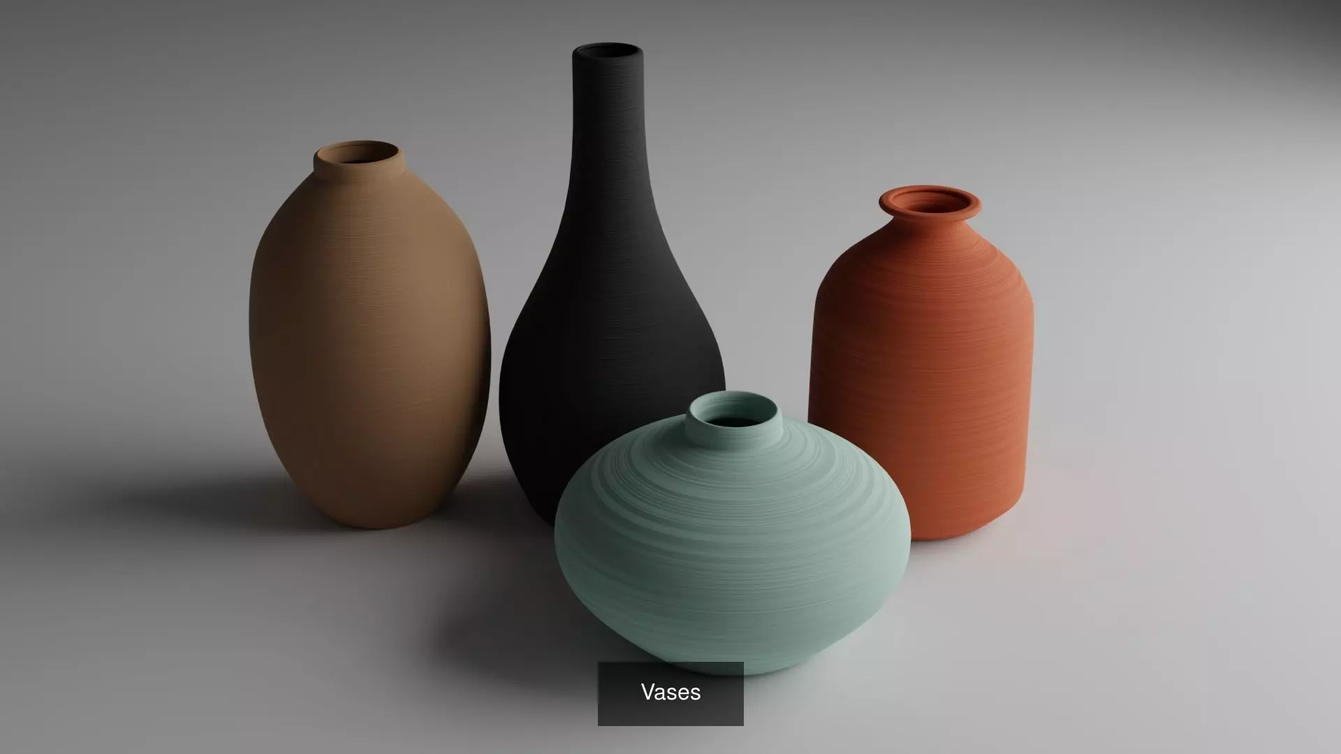 Vases 3D Model Collection_0