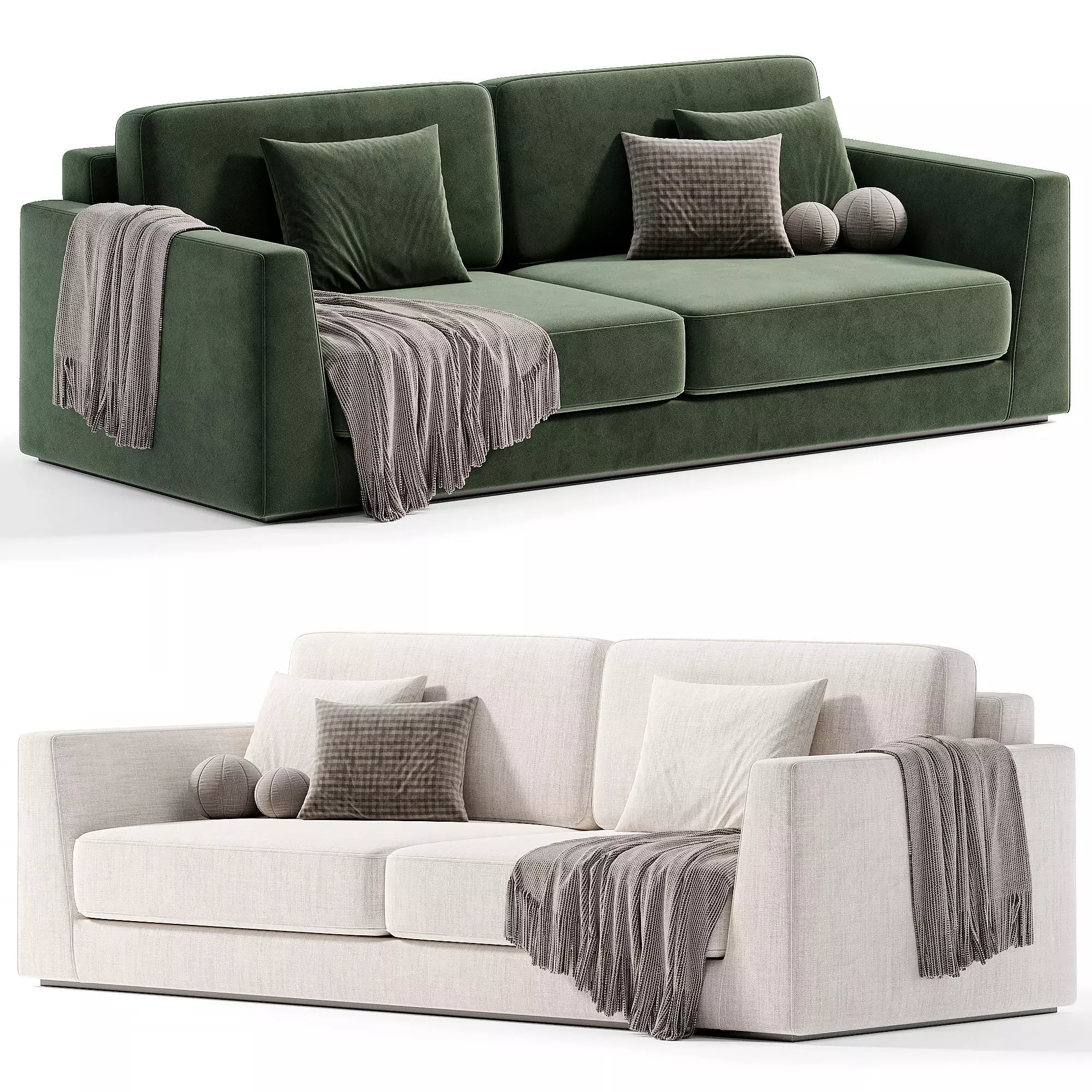 Celine Alberta Salotti Sofa 3D model