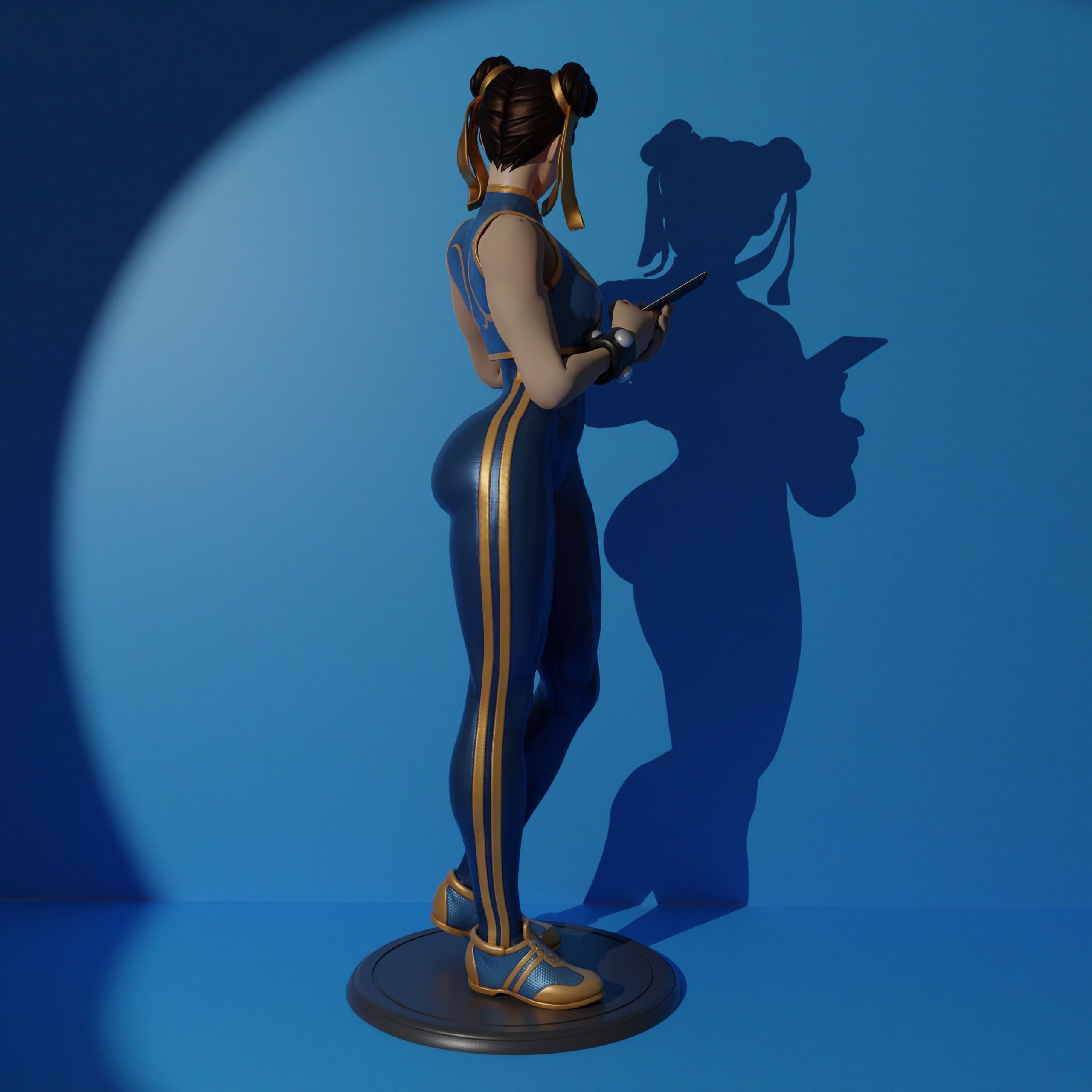 Chun-Li 3D print model_6