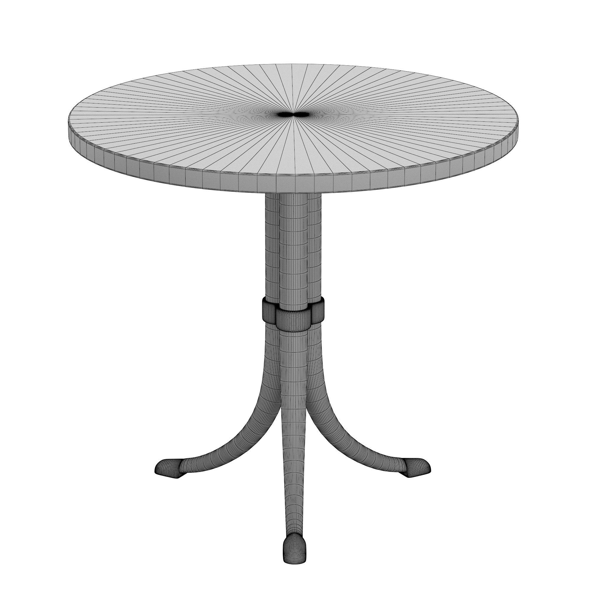 TAB310 side table 3D model_4