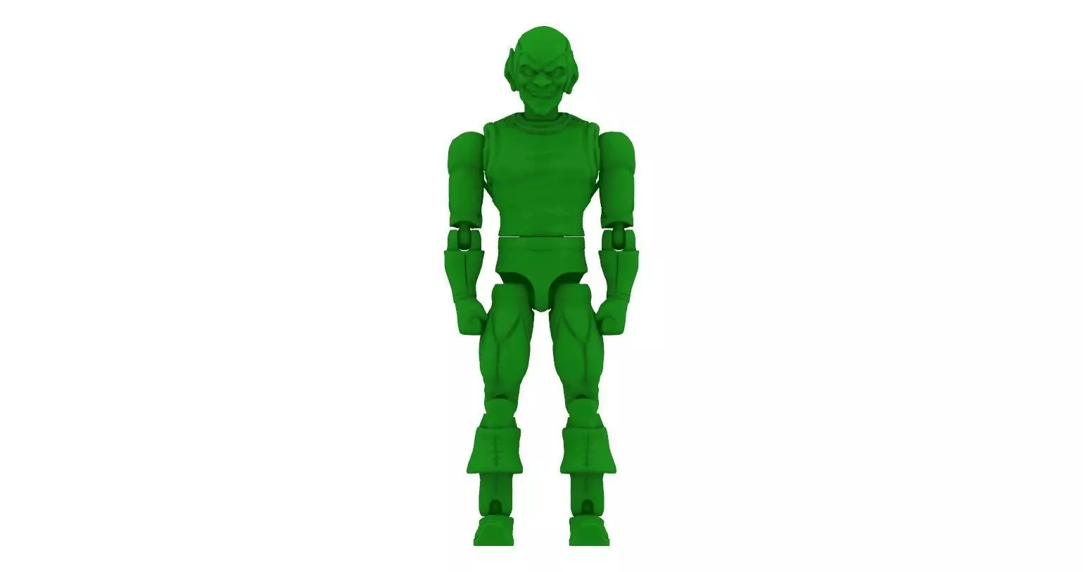 Green Goblin - ARTICULATED POSEABLE ACTION FIGURE 100mm 3D print model