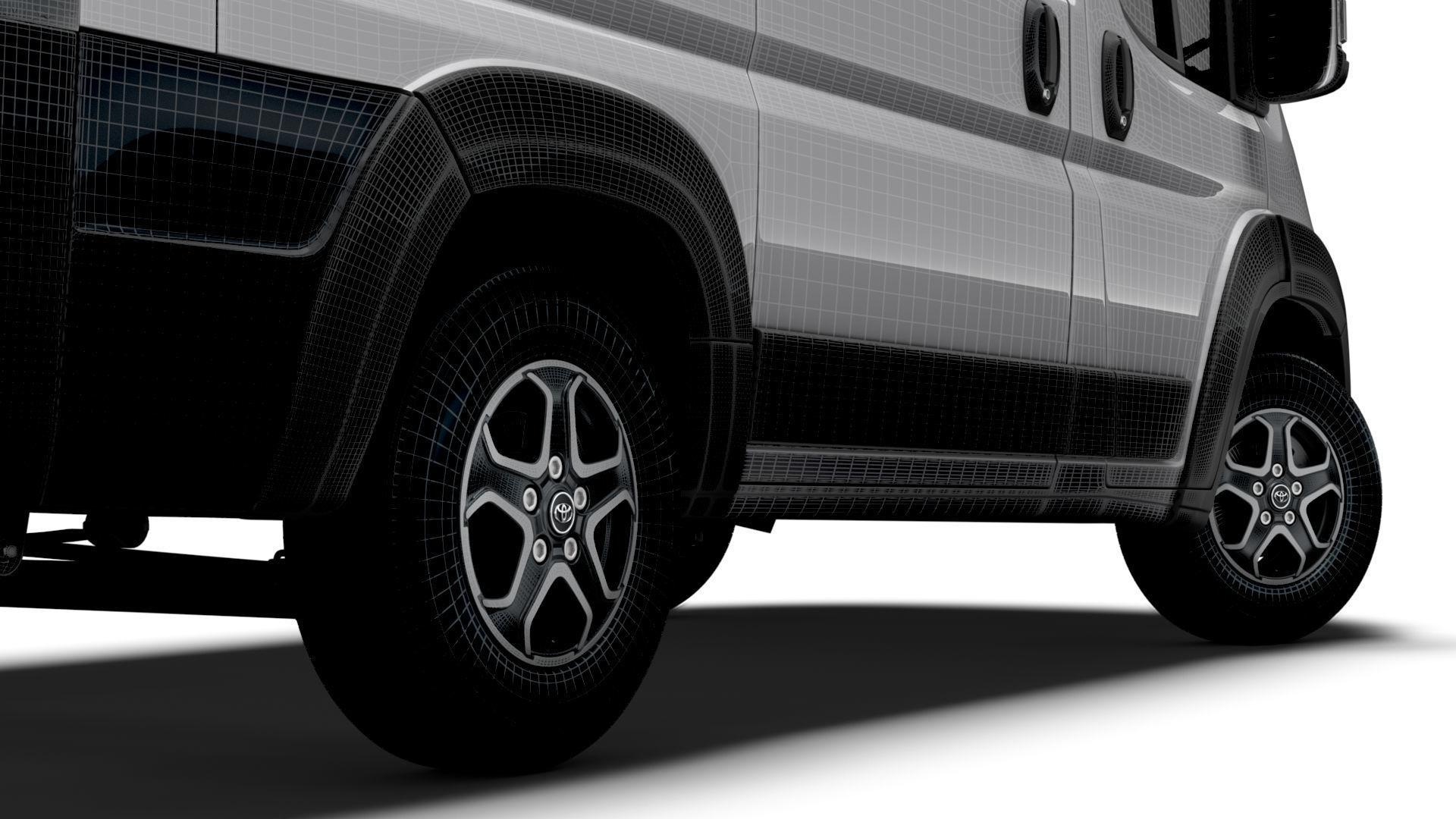 Toyota ProAce Max Electric Van L1H1 2024 3D model_25