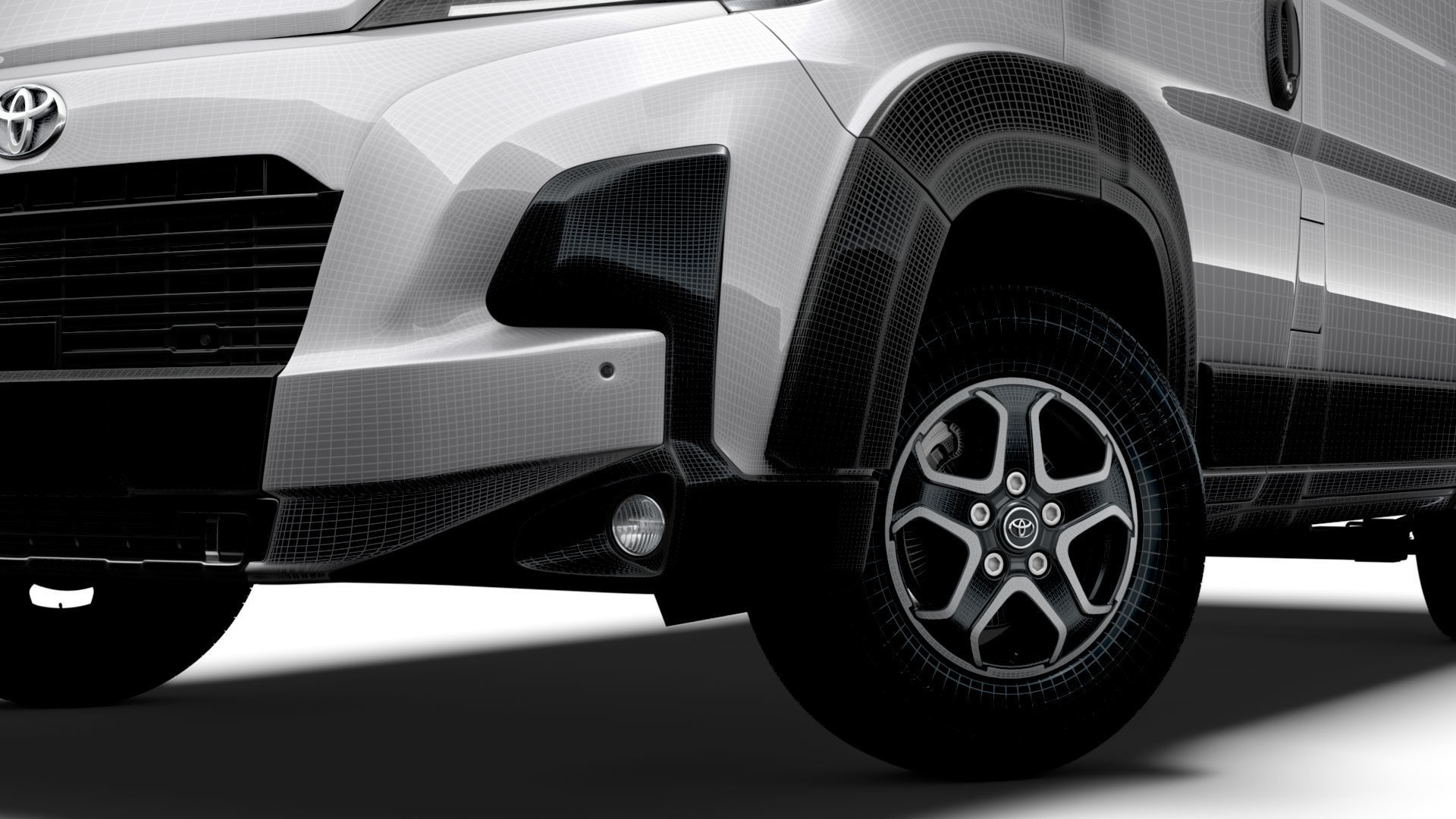 Toyota ProAce Max Electric Van L1H1 2024 3D model_17