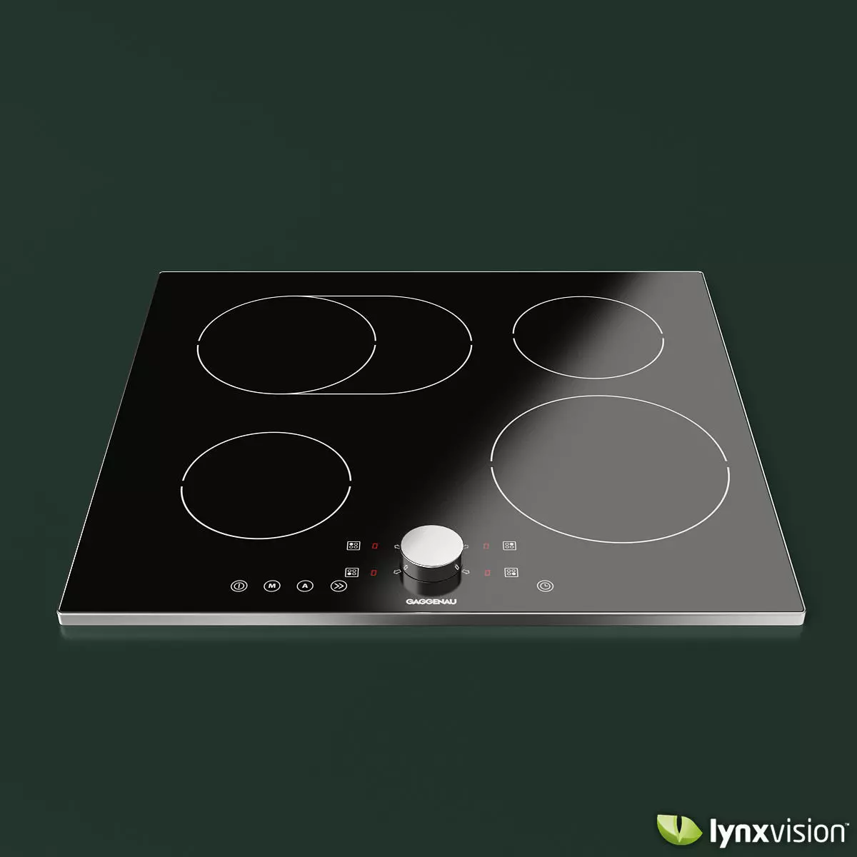 Gaggenau Induction Cooktop 3D model_0