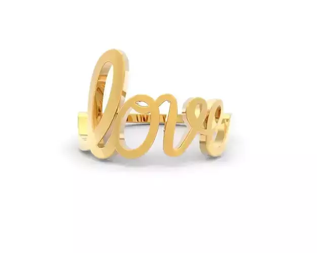 minimal LOVE ring
