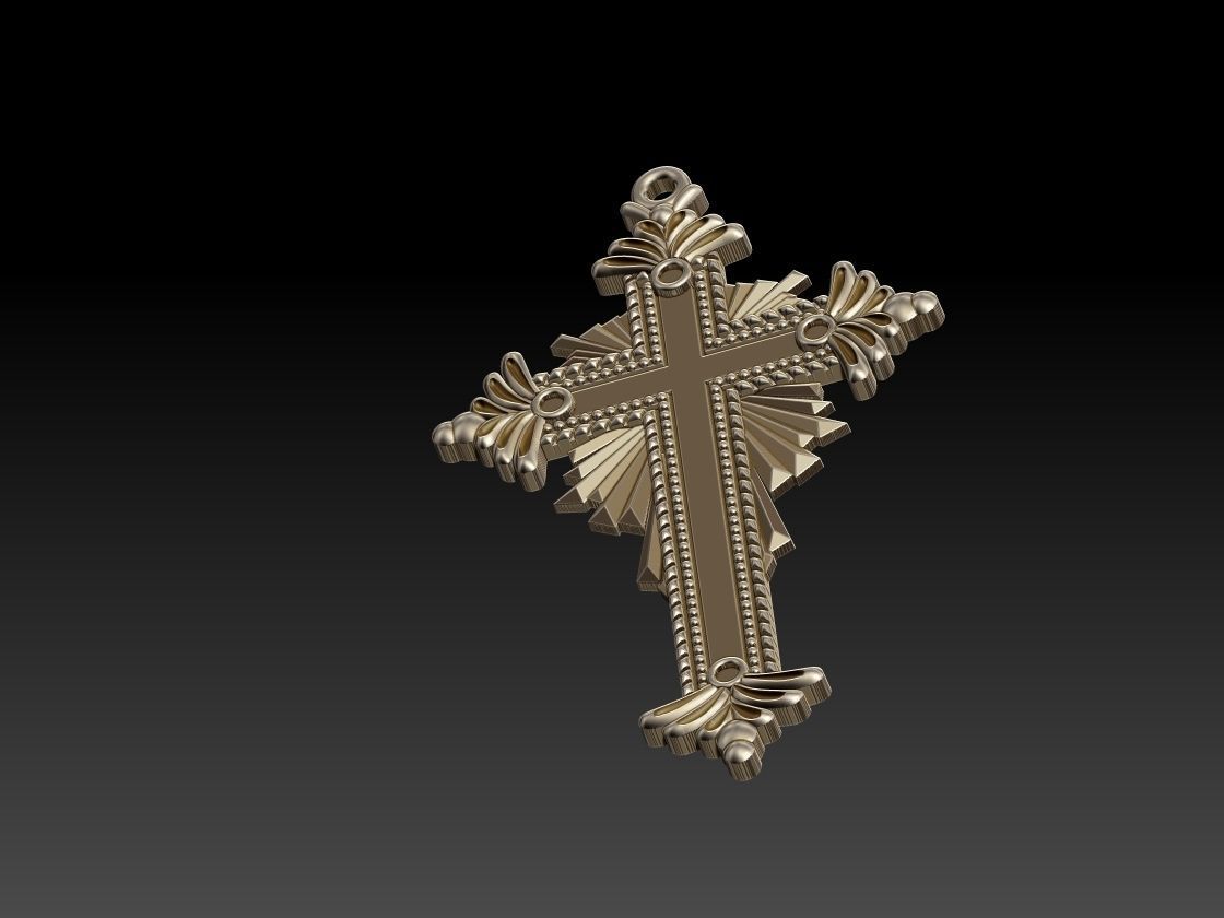 Cross With Radiance 3D print model_9