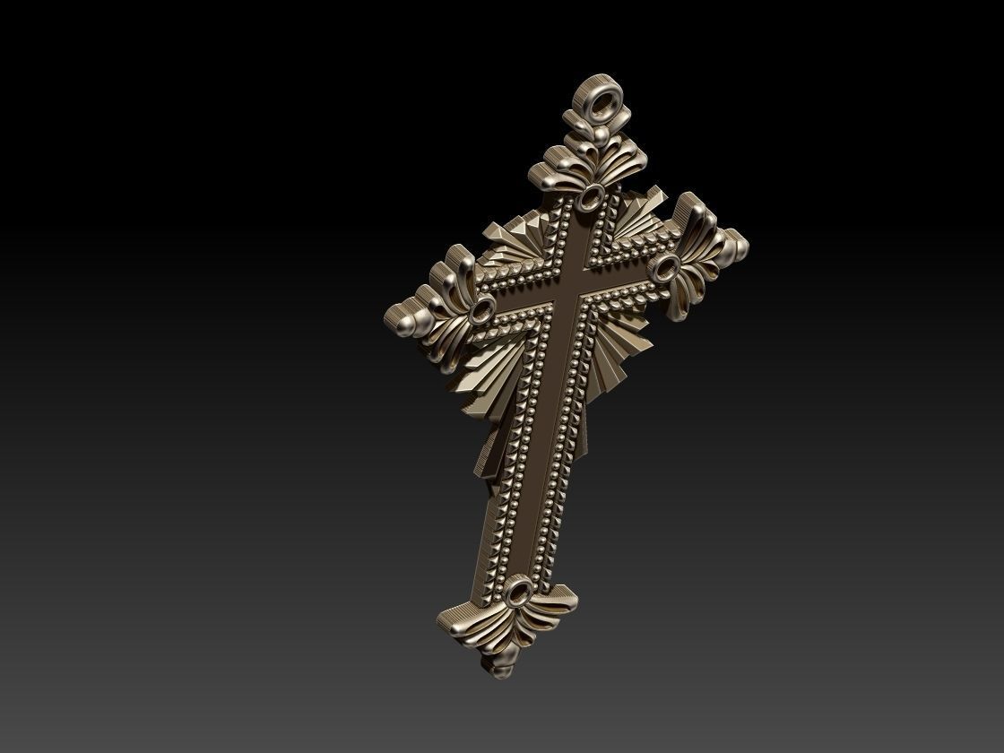 Cross With Radiance 3D print model_11