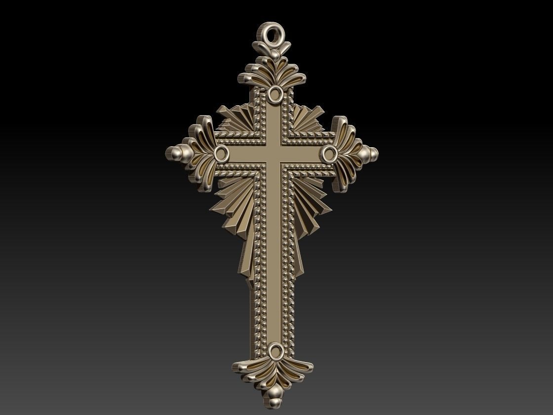 Cross With Radiance 3D print model_1
