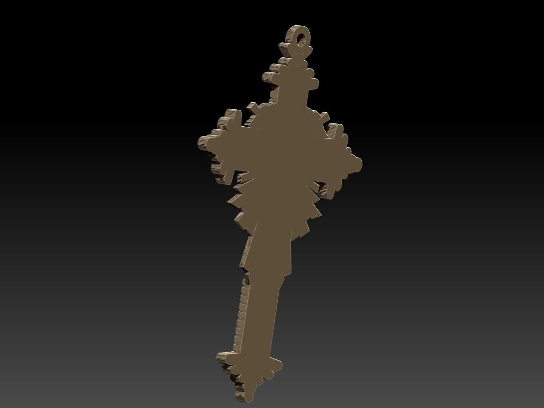 Cross With Radiance 3D print model_6