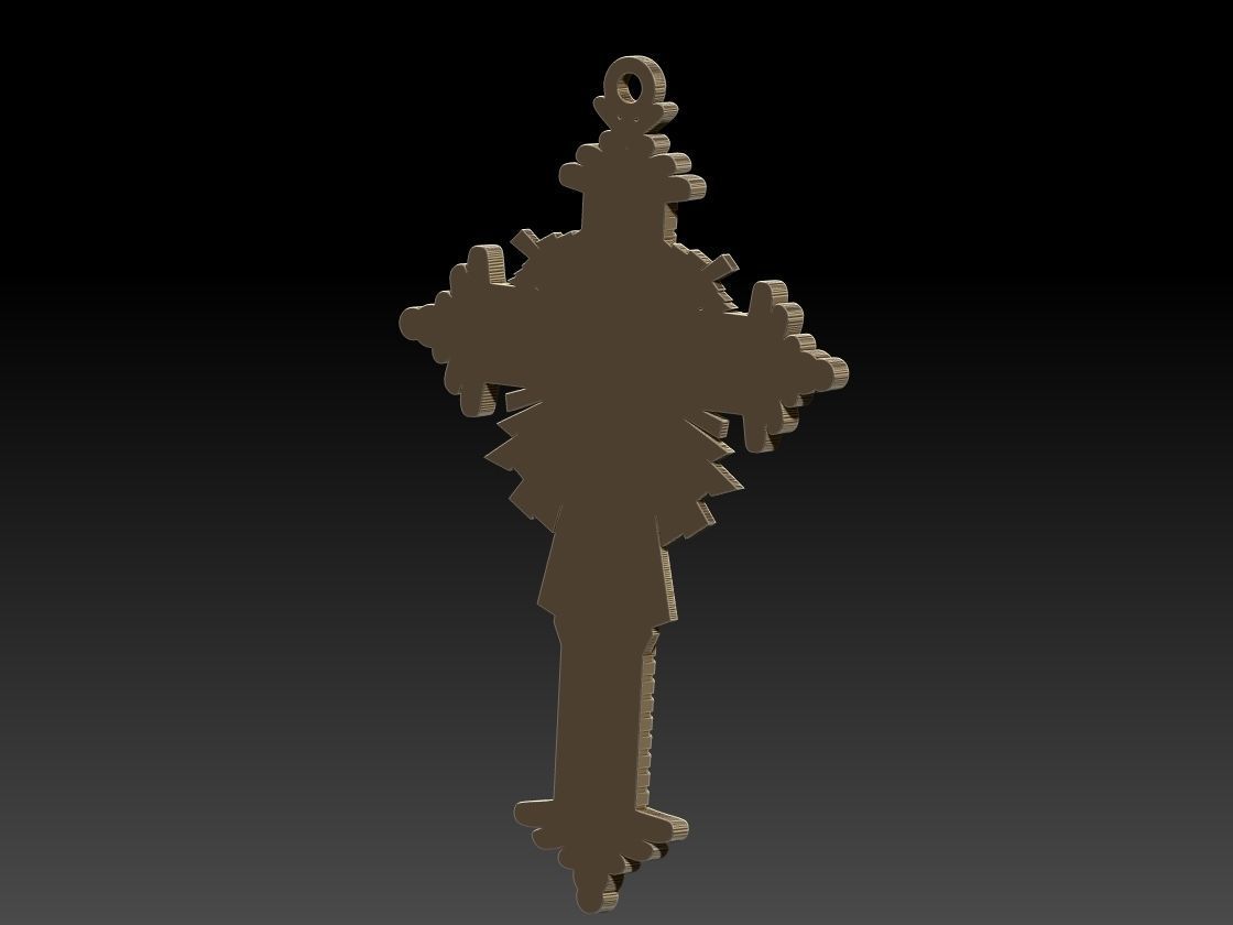 Cross With Radiance 3D print model_5