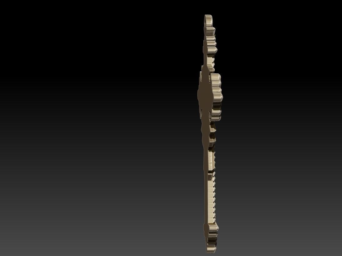 Cross With Radiance 3D print model_3