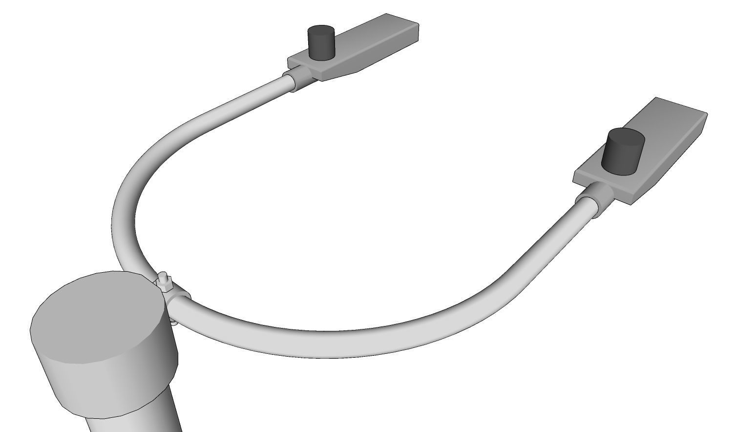 Light Pole - Lamp Post 09 3D model_9