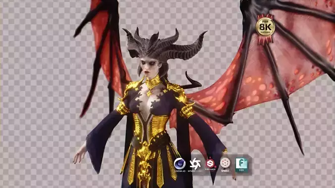 Lilith from Diablo 4
