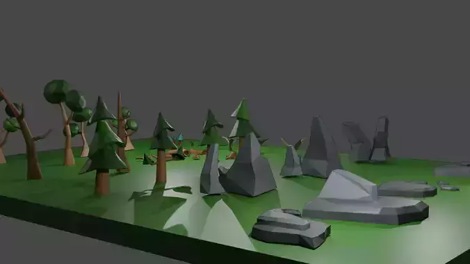 boaque low poly