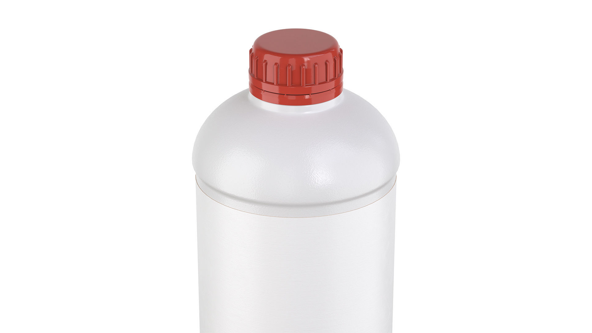Plastic Detergent Bottle High-Poly 3D model_2