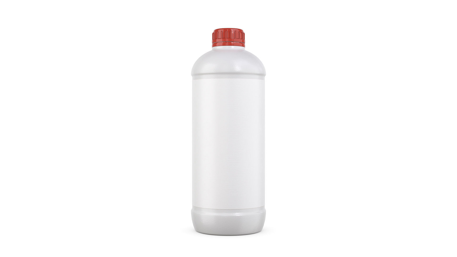 Plastic Detergent Bottle High-Poly 3D model_1