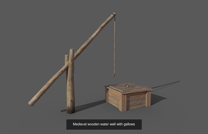 Early medieval farmstead - enterable 3D Model Pack 7
