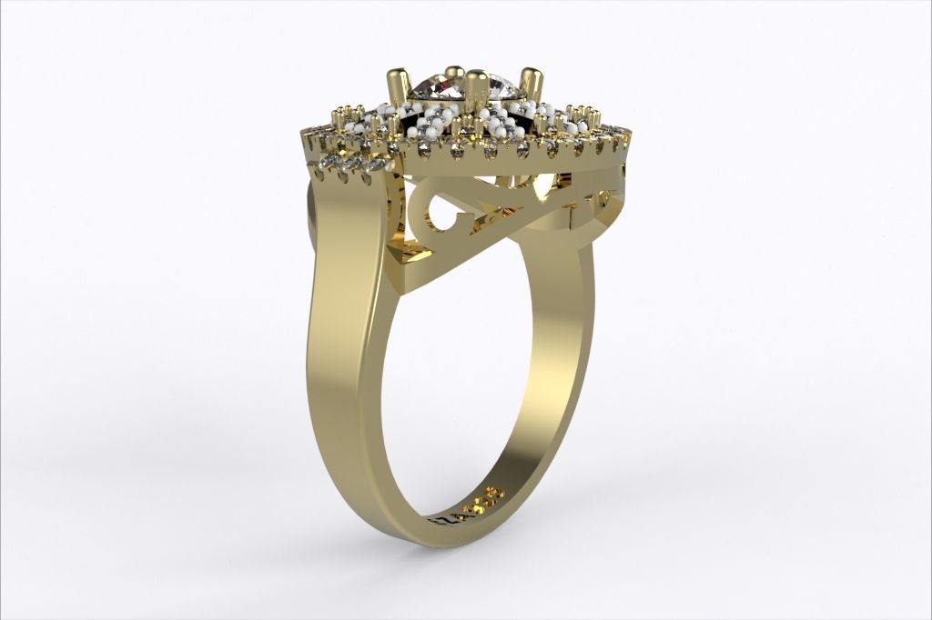 Ring Elegance and Simplicity EZ 009 3D print model_7