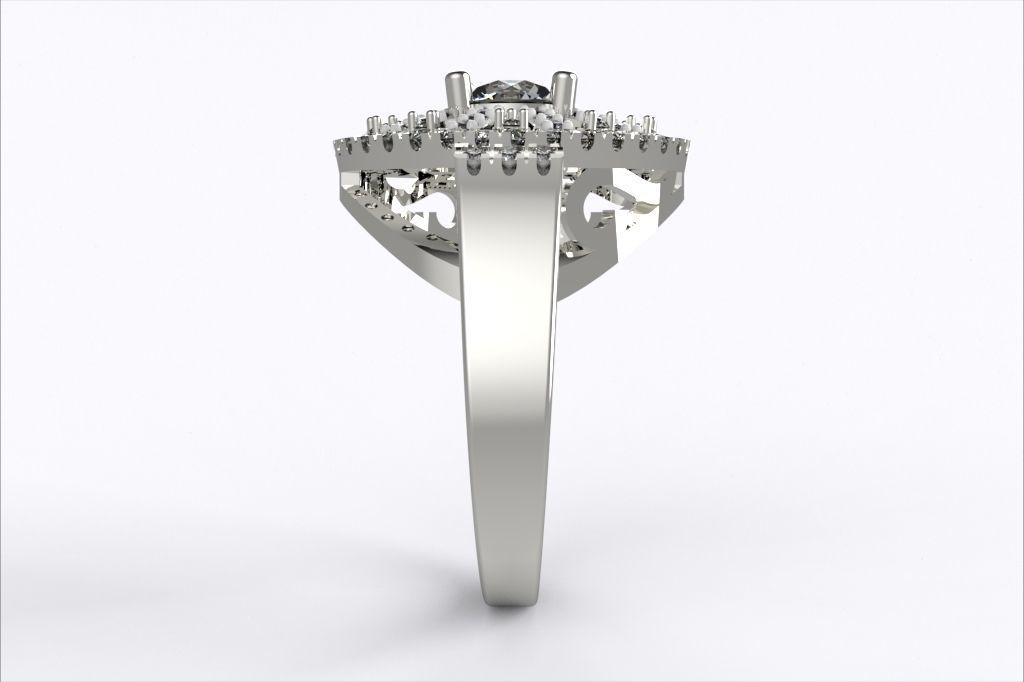 Ring Elegance and Simplicity EZ 009 3D print model_6
