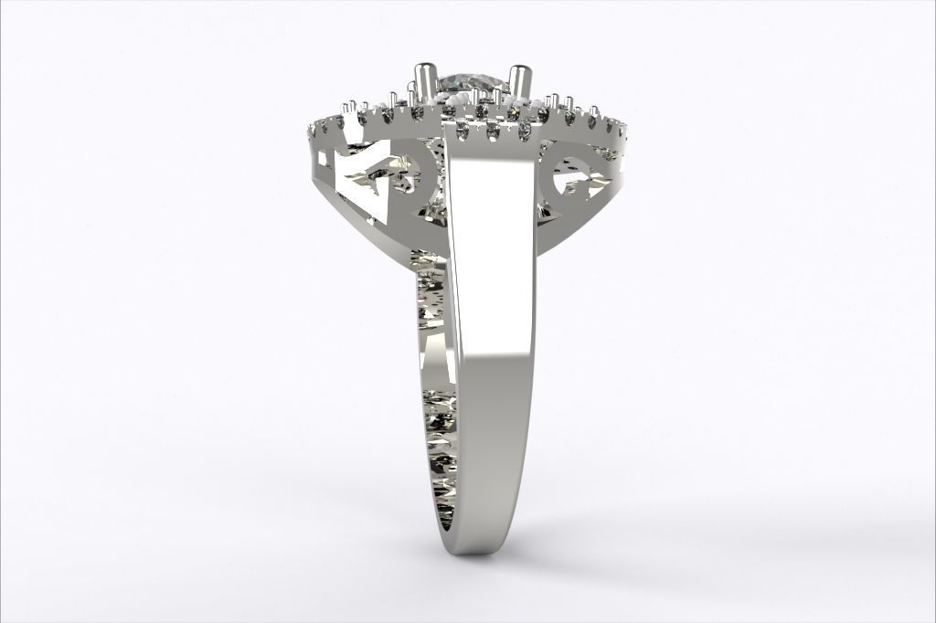 Ring Elegance and Simplicity EZ 009 3D print model_4