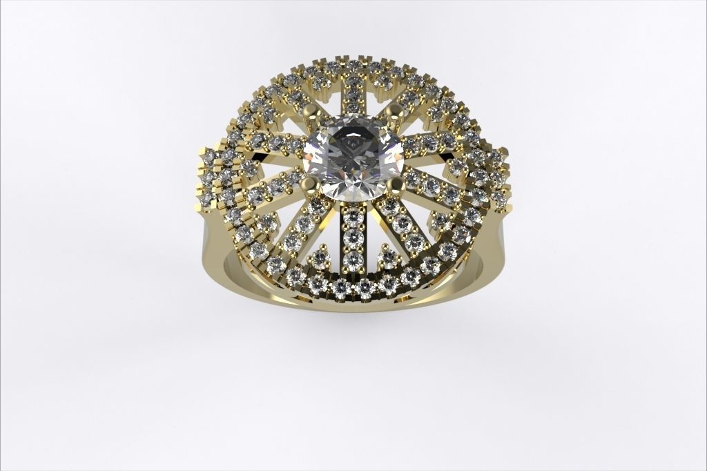 Ring Elegance and Simplicity EZ 009 3D print model_10