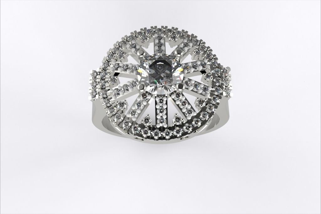 Ring Elegance and Simplicity EZ 009 3D print model_2